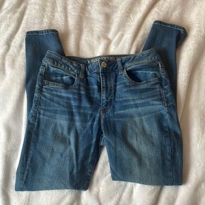 American Eagle mid rise jeggings